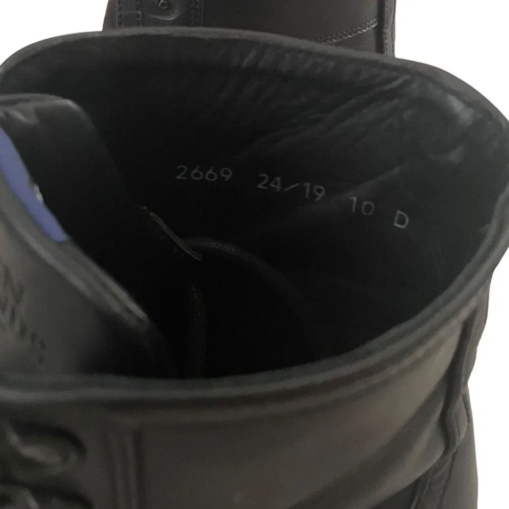 Allen Edmonds Mens Sz 10 The Ranger Storm Trekker Waterproof Black Leather Boots